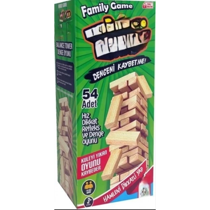 Mey İthalat® HED 023 AHŞAP KULE JENGA -HB