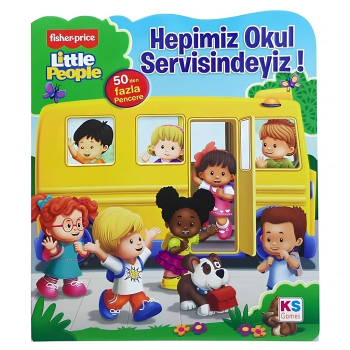 Mey İthalat®  Hepimiz Okul Servisindeyiz Flap Book