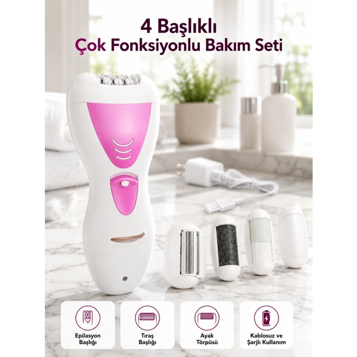 Mey İthalat® HK-7600 EPİLATÖR