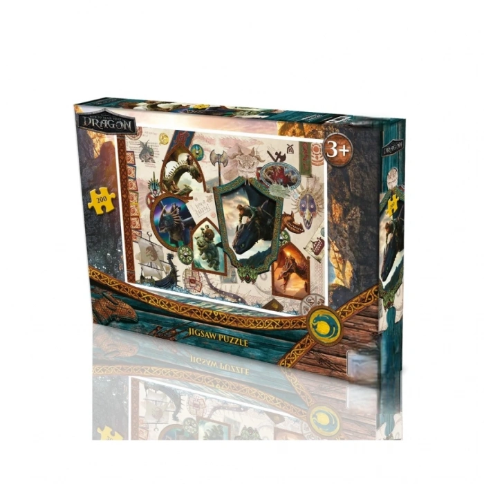Mey İthalat® How to Train Your Dragon Puzzle 200 Parça
