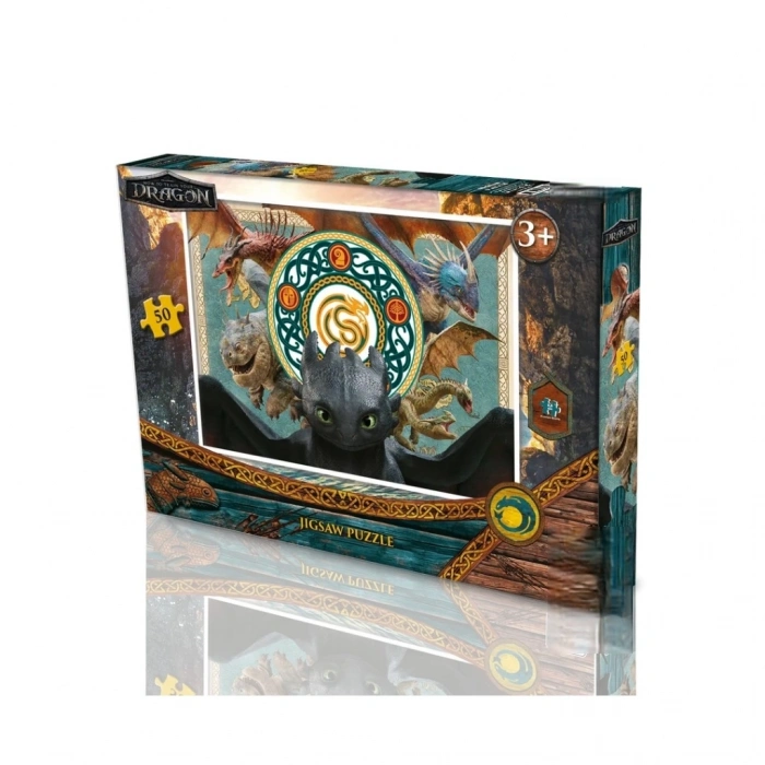 Mey İthalat® How to Train Your Dragon Puzzle 50 Parça