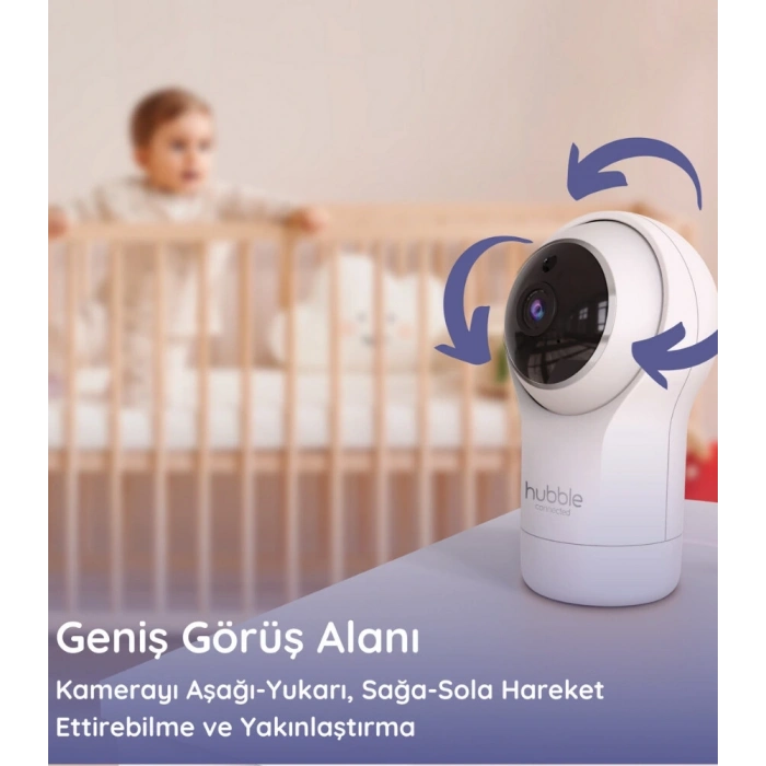 Mey İthalat® Hubble Nursery View Pro 5 Dijital Bebek Kamerası HBL11