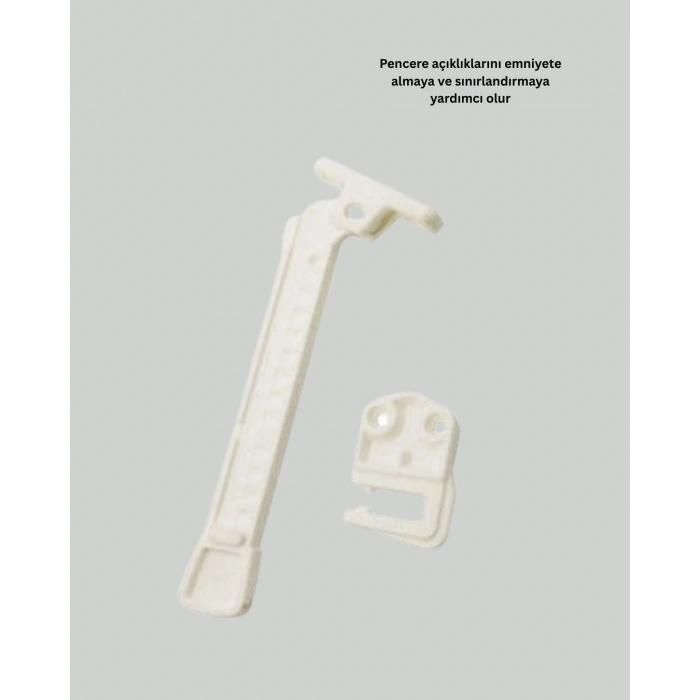 Mey İthalat® İçe Açılan Camlar İçin Emniyet Kilidi Seti 3’lü Yeni Nesil