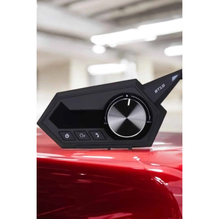 Mey İthalat® Intercom Kask Kulaklığı ANC Özelliği Yüksek Ses Kaliteli Bluetooth Kulaklık