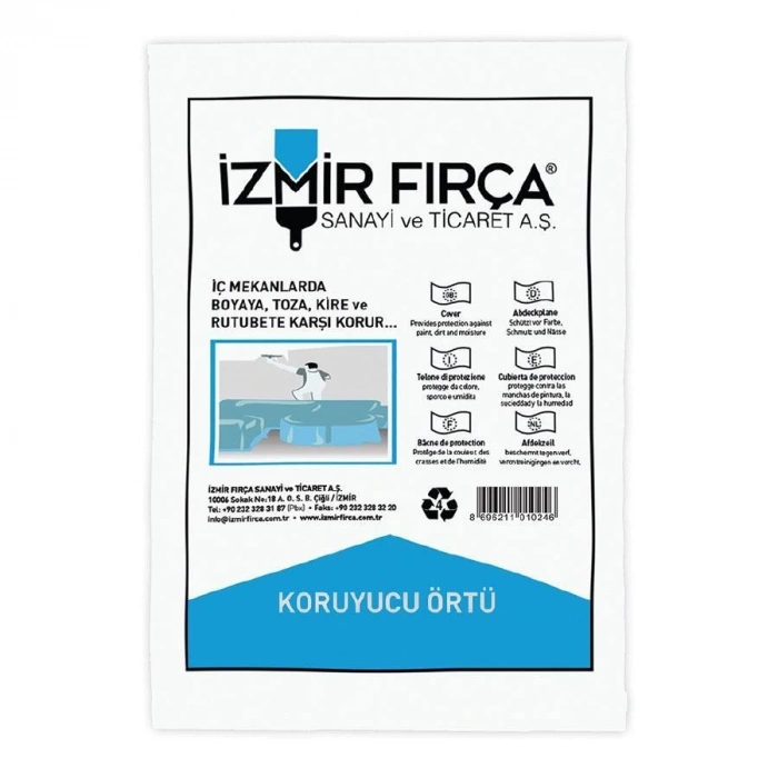 Mey İthalat® İzmir Fırça Hışır Örtü 32 m2