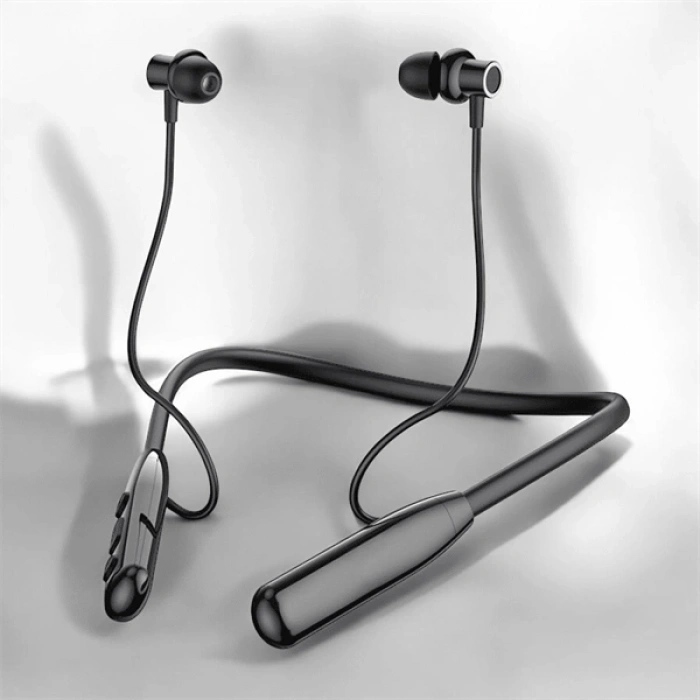 Mey İthalat® Kablolu Bluetooth Kulaklık Boyun Bantlı ANC Özelliği Yüksek Ses Kaliteli