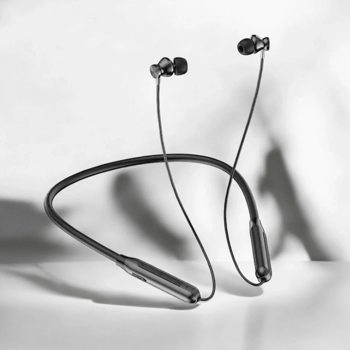 Mey İthalat® Kablolu Bluetooth Kulaklık Boyun Bantlı ANC Özelliği Yüksek Ses Kaliteli 100 saat