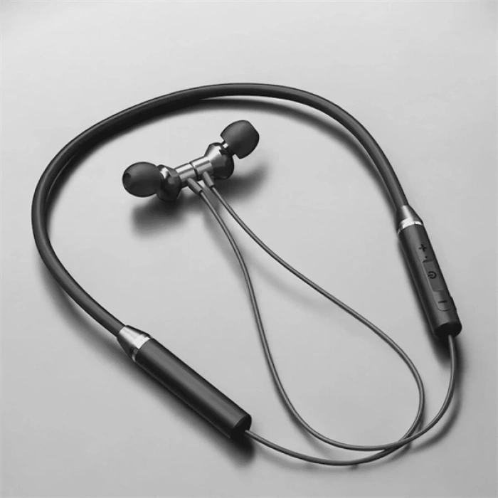 Mey İthalat® Kablolu Bluetooth Kulaklık Boyun Bantlı ANC Özelliği Yüksek Ses Kaliteli