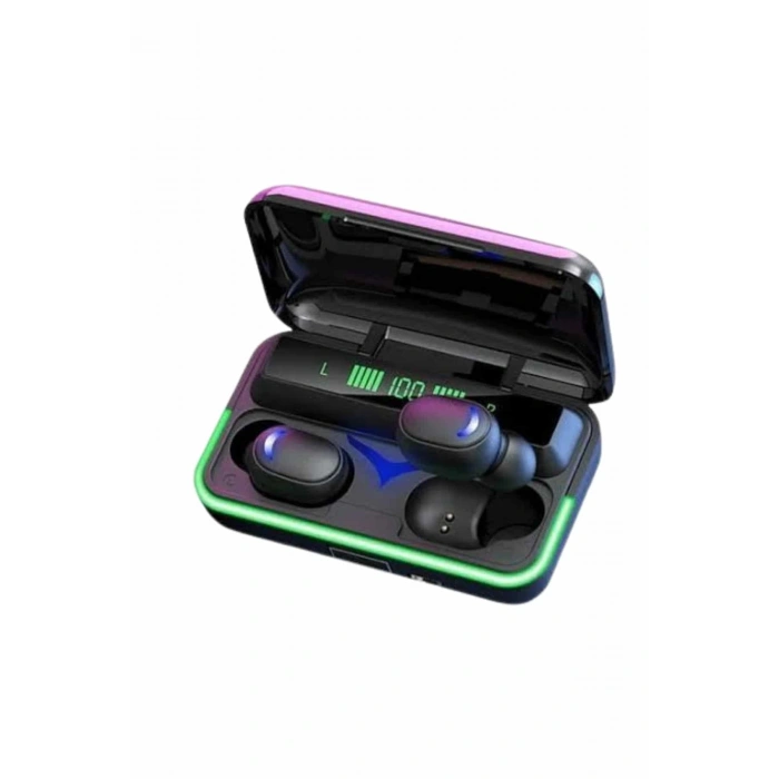 Mey İthalat® Kablosuz Bluetooth Kulaklık Rgb Gaming Oyuncu Kulaklığı Gecikme Önleyici