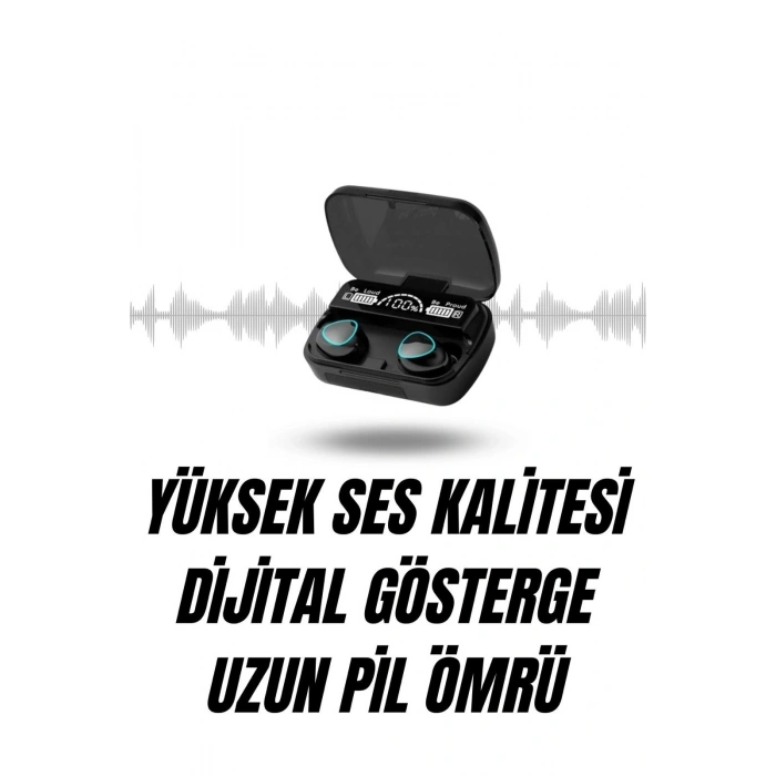 Mey İthalat® Kaliteli Akıllı Saat ve Kaliteli Bluetooth Kulaklık ANC Özelliği Uzun Pil Ömrü