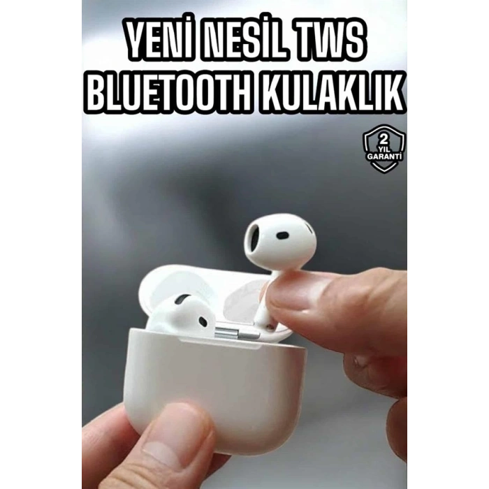 Mey İthalat® Kaliteli Ucuz İOS ve Android Uyumlu TWS Bluetooth Kulaklık ANC Özelliği Yeni Nesil