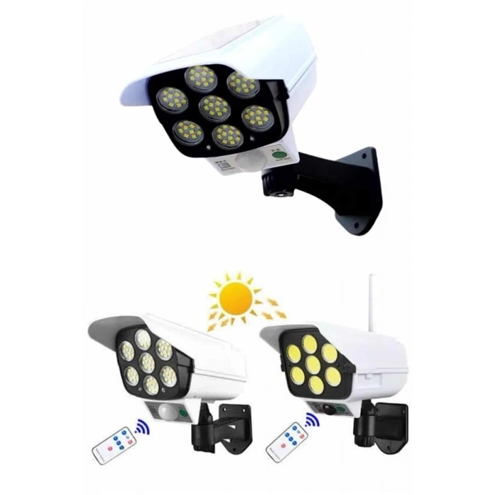 Mey İthalat® KAMERA GÖRÜNÜMLÜ SOLAR LAMBA