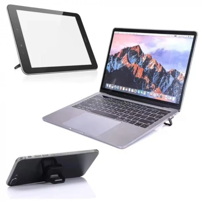 Mey İthalat® Katlanabilir Mini Laptop ve Tablet Yükseltici (2’li Set)