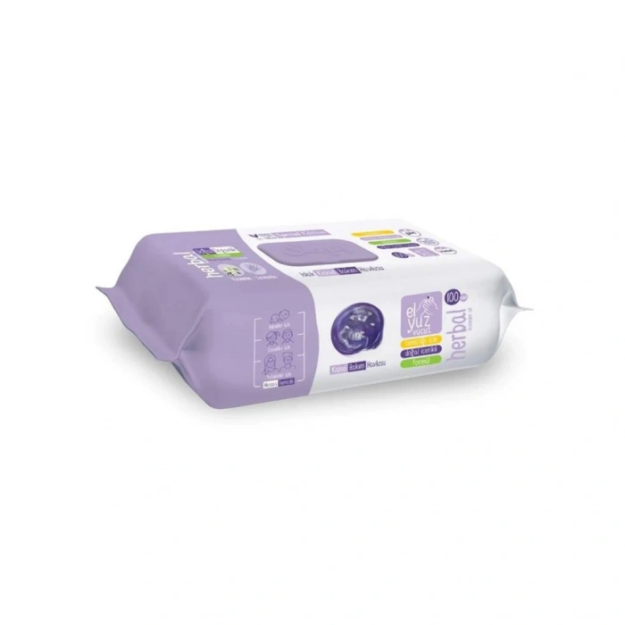 Mey İthalat® Kişisel Bakım Havlusu 100lü Herbal