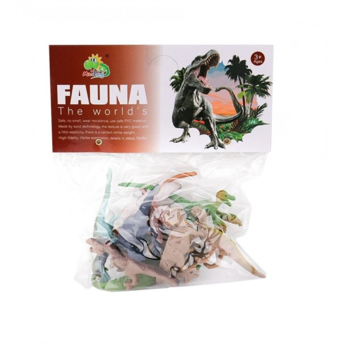 Mey İthalat® KL3-012A/B PVC DE 10 LU  KÇK DİNAZORLAR -KİD