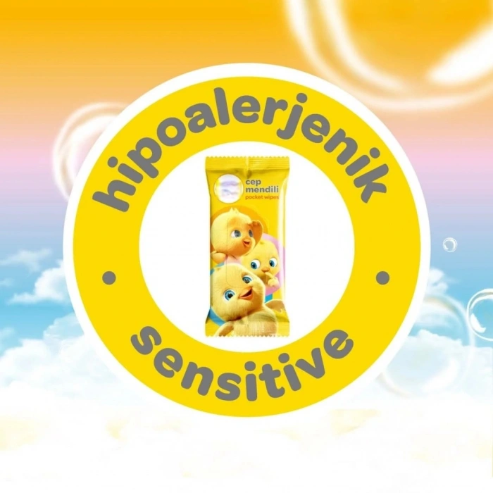 Mey İthalat® Klasik Islak Cep Mendil 3x15 Adet