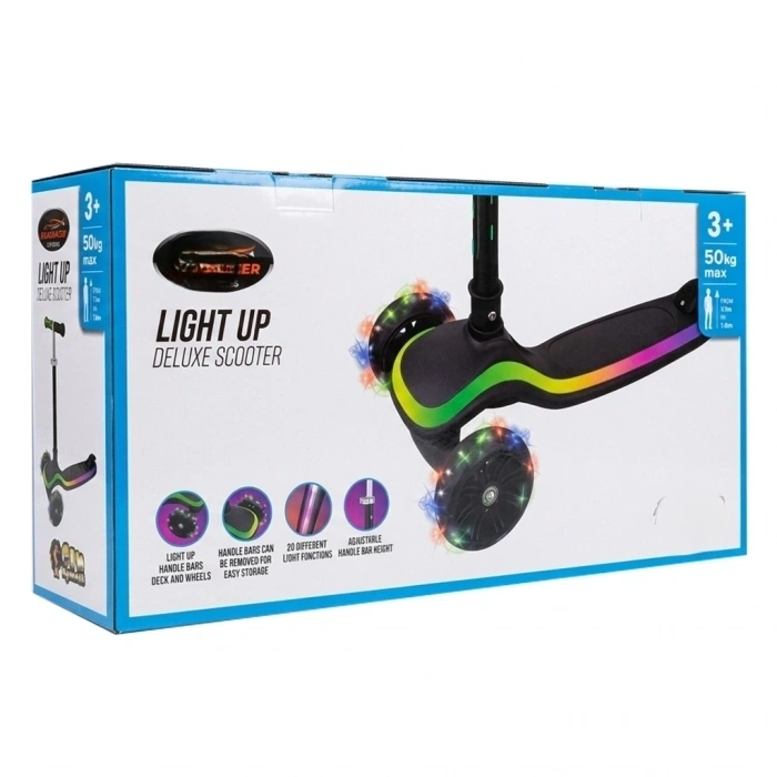 Mey İthalat® KM319 KUTULU LED IŞIKLI SCOOTER