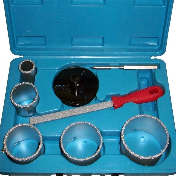 Mey İthalat® Knisaw 51598 Karpid Uçlu Delik Testere Panç Seti 5 Parça