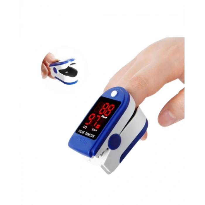 Mey İthalat® Kolay Kullanımlı Parmak Tipi Pulse Oksimetre Ev Tipi Kullanım