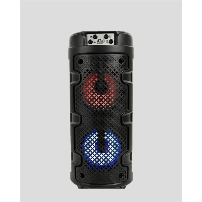 Mey İthalat® Kompakt Tasarım, Yüksek Ses Performansı – Çoklu Giriş Seçenekli Kablosuz Hoparlör (Bluetooth, USB, SD Kart, AUX)