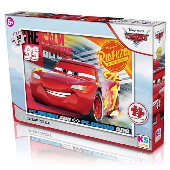 Mey İthalat®  Ks Games Cars Puzzle 50 Parça CR709