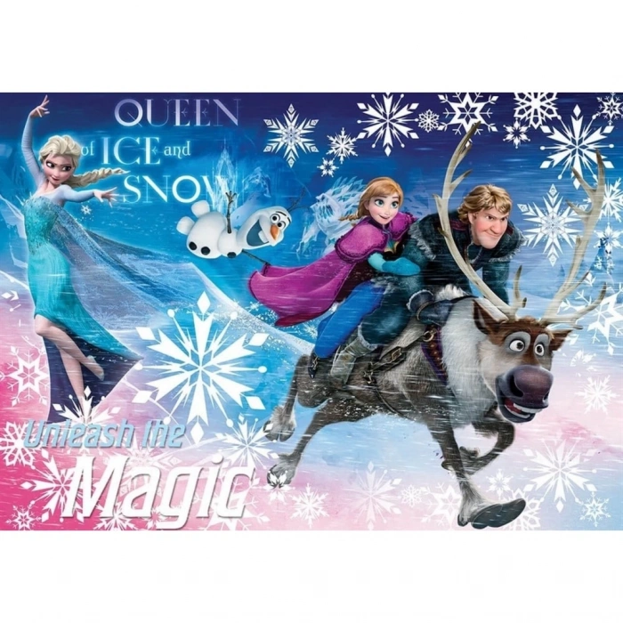 Mey İthalat®  Ks Oyuncak Frozen Puzzle 100 Parça FRZ.714-1