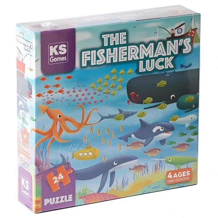 Mey İthalat®  KSGamesTheFishermansLuckPre-SchoolPuzzle