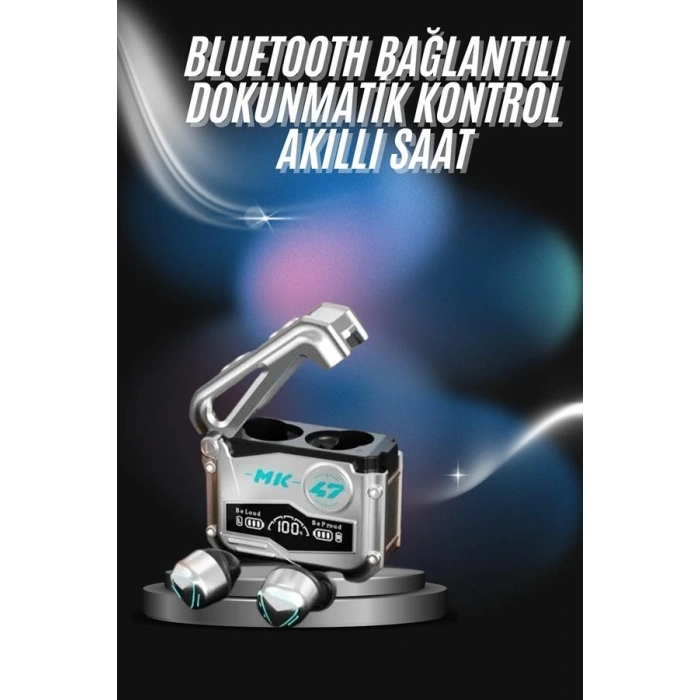 Mey İthalat®  Kulaklığı Yeni Mekanik Kablosuz Kulaklık İos Android Uyumlu