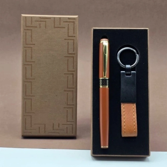 Mey İthalat®  Kutulu Kalem Anahtarlık Set