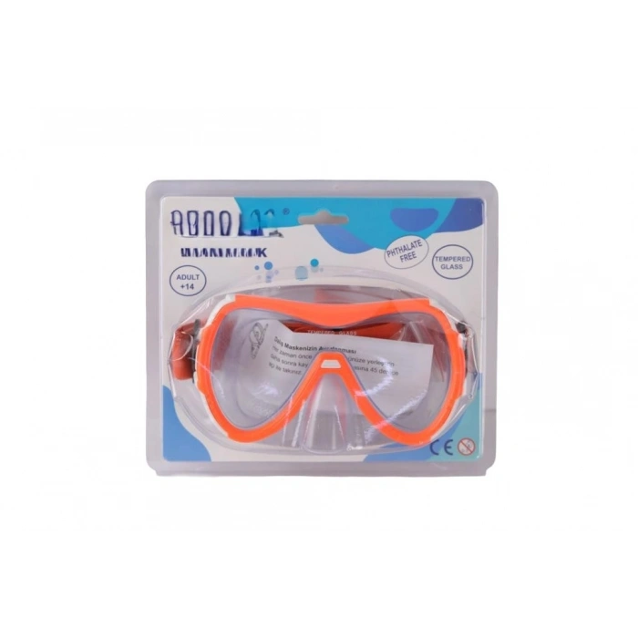 Mey İthalat® KZLD-AK301CS MASKE TEK KALIN LASTIKLI BUYUK 72