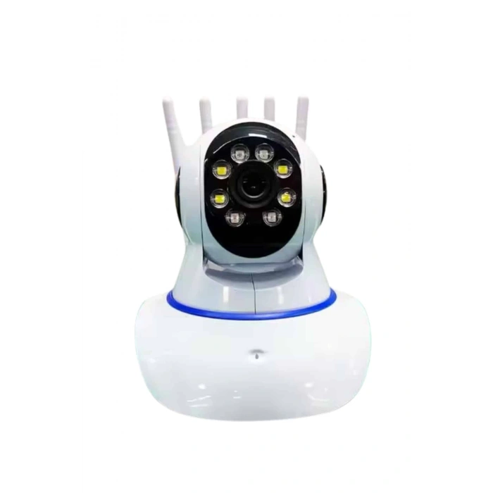 Mey İthalat® LED Aydınlatmalı 5 Antenli Motorlu 1080P Wifi Kamera Sensörlü