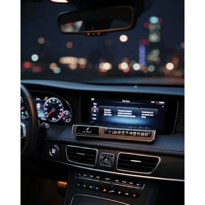 Mey İthalat® LED Aydınlatmalı Araç Park Numarası Bildirim Cihazı 3 Seviyeli Nemlendirici Özellikli