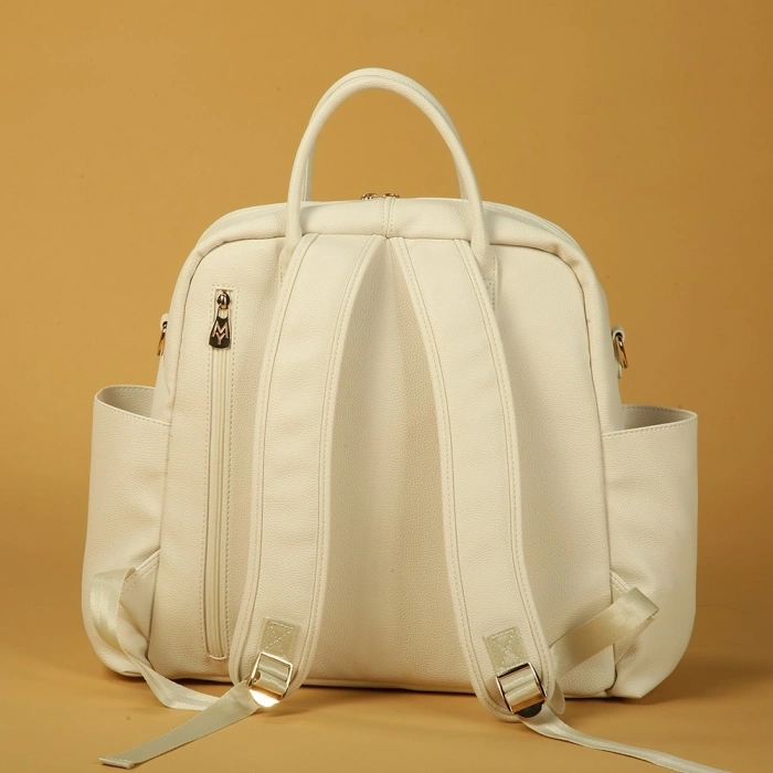 Mey İthalat®   Maia Anne Bebek Bakım Sırt Çantası 7310 Krem