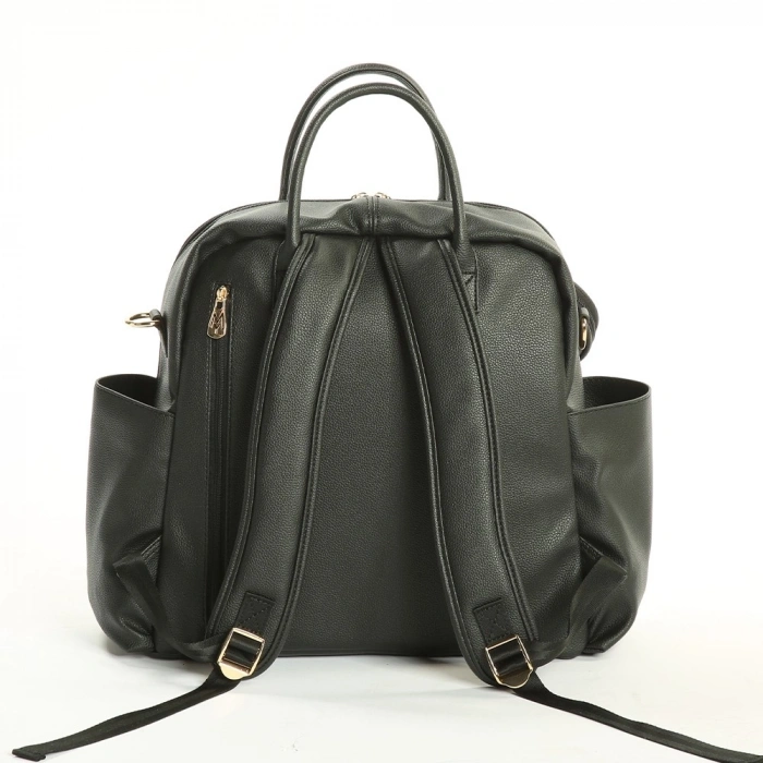 Mey İthalat® Maia Anne Bebek Bakım Sırt Çantası 7310 Siyah