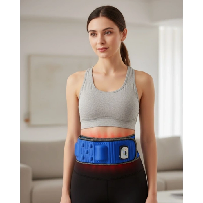 Mey İthalat® Masaj ve Sıkılaştırma Kemeri 20 Mıknatıs 5 Titreşim Motoru