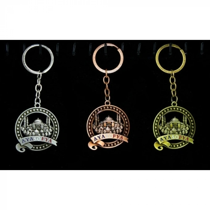 Mey İthalat® Metal Ayasofya Anahtarlık