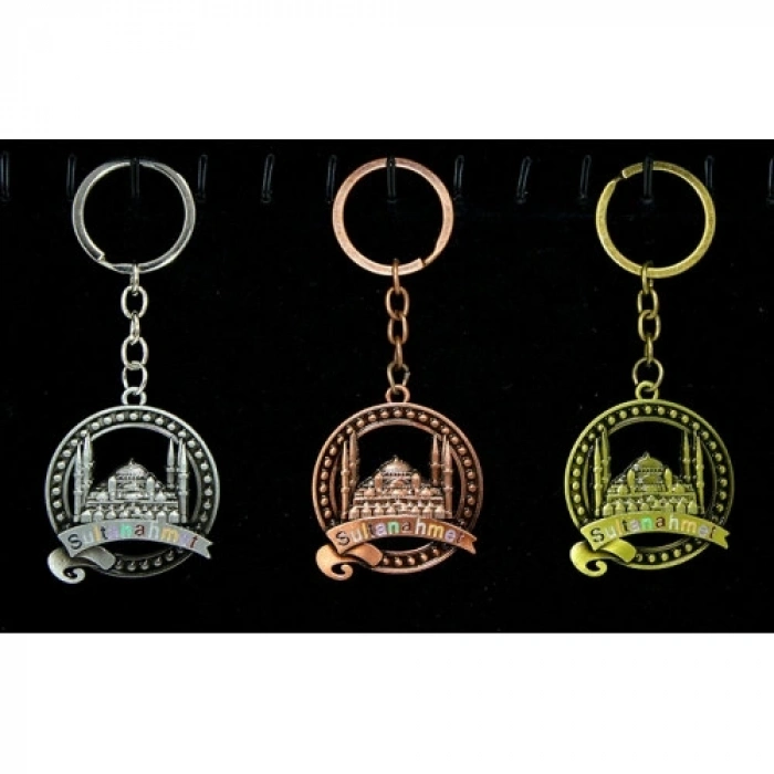 Mey İthalat® Metal Sultanahmet Anahtarlık