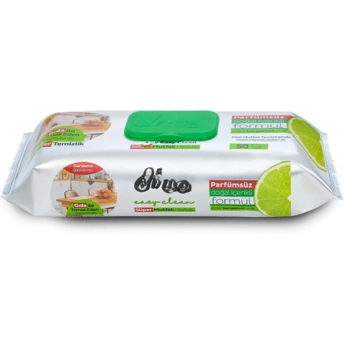 Mey İthalat® Mutfak Temizlik Havlusu 50 Adet Bergamot