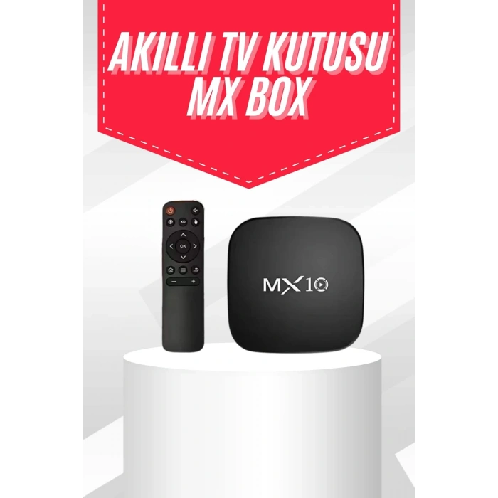 Mey İthalat® Mx Box Android Tv Media Sound 4K Ultra HD Görüntü Kaliteli