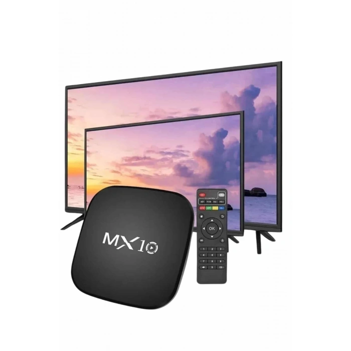 Mey İthalat® Mx Box Android Tv Media Sound 4K Ultra HD Görüntü Kaliteli