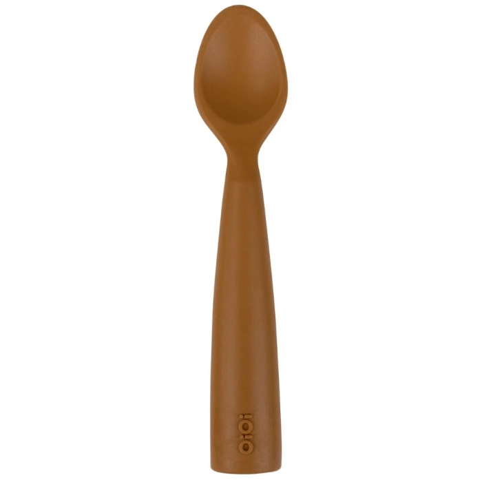 Mey İthalat®   Nam Nam Silikon Mama Kaşığı Woody Brown