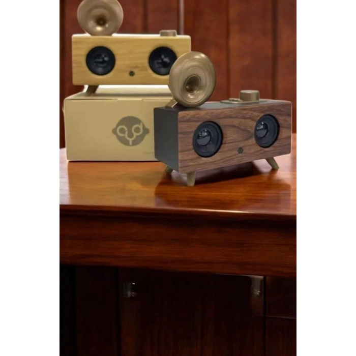 Mey İthalat® Nostaljik Görünümlü Bluetooth Bağlantılı Speaker