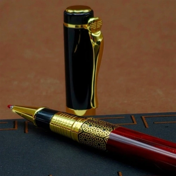 Mey İthalat® Özel Tasarım Kutulu Vip Metal Roller Kalem