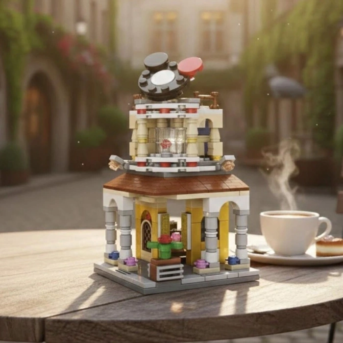 Mey İthalat® P657039 KUYUMCU DÜKKANI 266 PARÇA BLOCK OYUNCAK