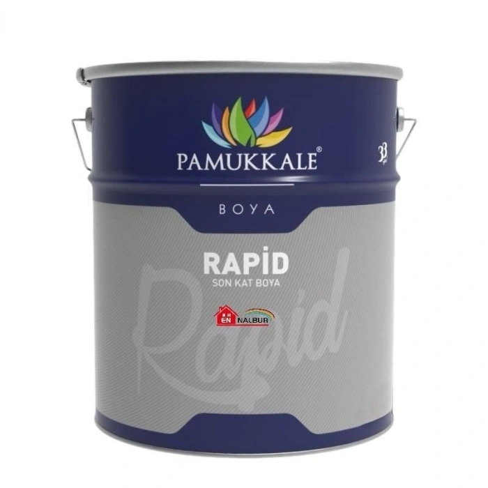 Mey İthalat® Pamukkale Rapid Endüstriyel Boya 2,5 Kg 9016 Beyaz