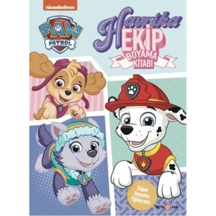 Mey İthalat®  Paw Patrol Havrika Ekip Boyama Kitabı