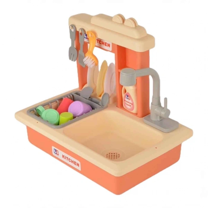 Mey İthalat®  Pilli İnteraktif Lavabo Seti Somon