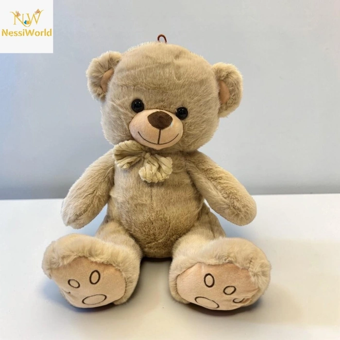 Mey İthalat® PL50174  40 CM PAPYONLU AYI- HLY