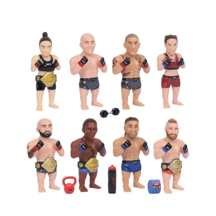 Mey İthalat® PMI/UFC2070 Kafes Dövüşçüleri 8li Koleksiyon Figür Seti