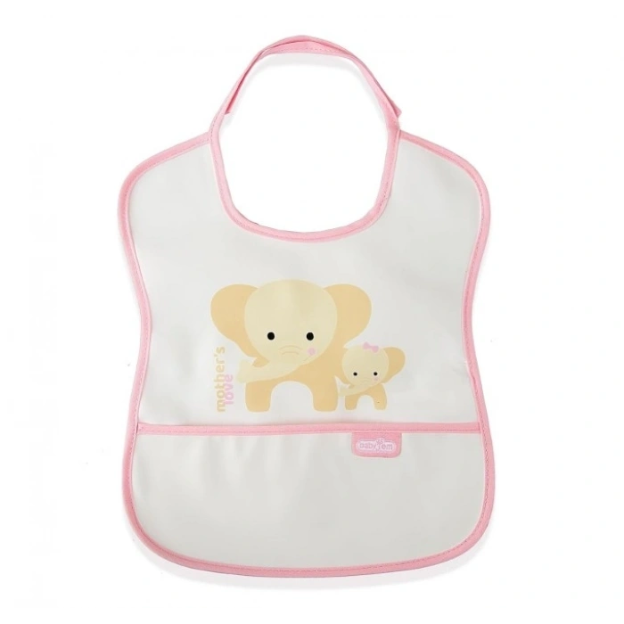 Mey İthalat® Poli Muşamba Küçük Mama Önlüğü 030 Pembe